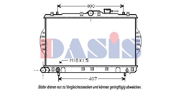 AKS DASIS Radiators, Motora dzesēšanas sistēma 560016N